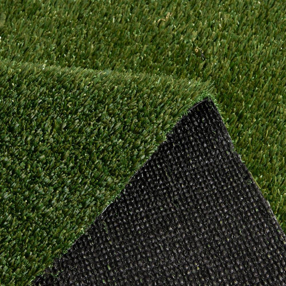 48 oz. Pet Turf 15 ft. Wide x Cut to Length Field Green Artificial Grass - Hercitys