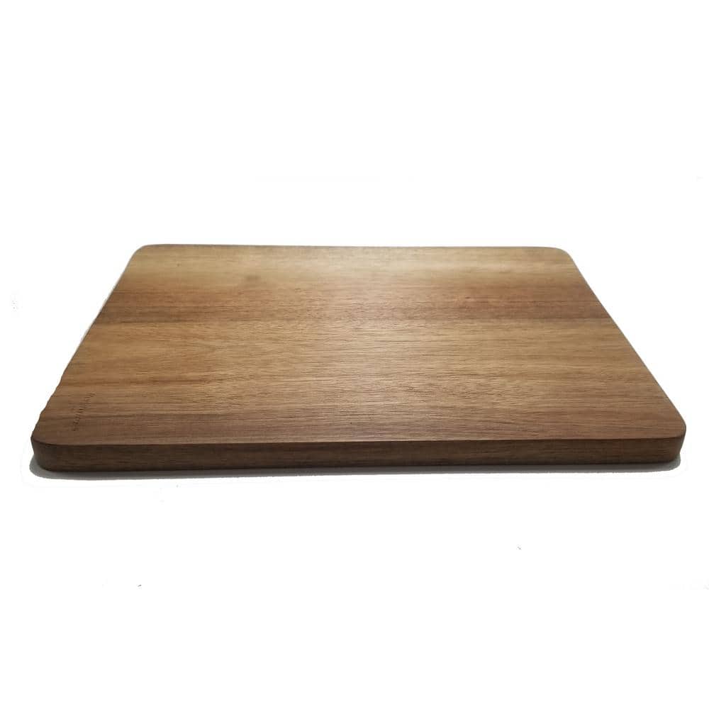 13.75 in. x 9.75 in. Rectangle Acacia Wooden Serving Board - Hercitys