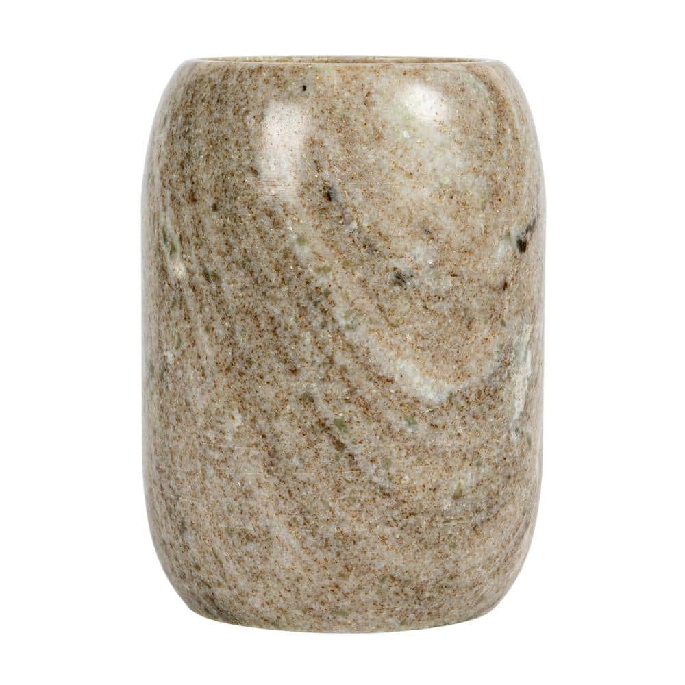 1-Piece Beige Marble Bottle Holder - Hercitys