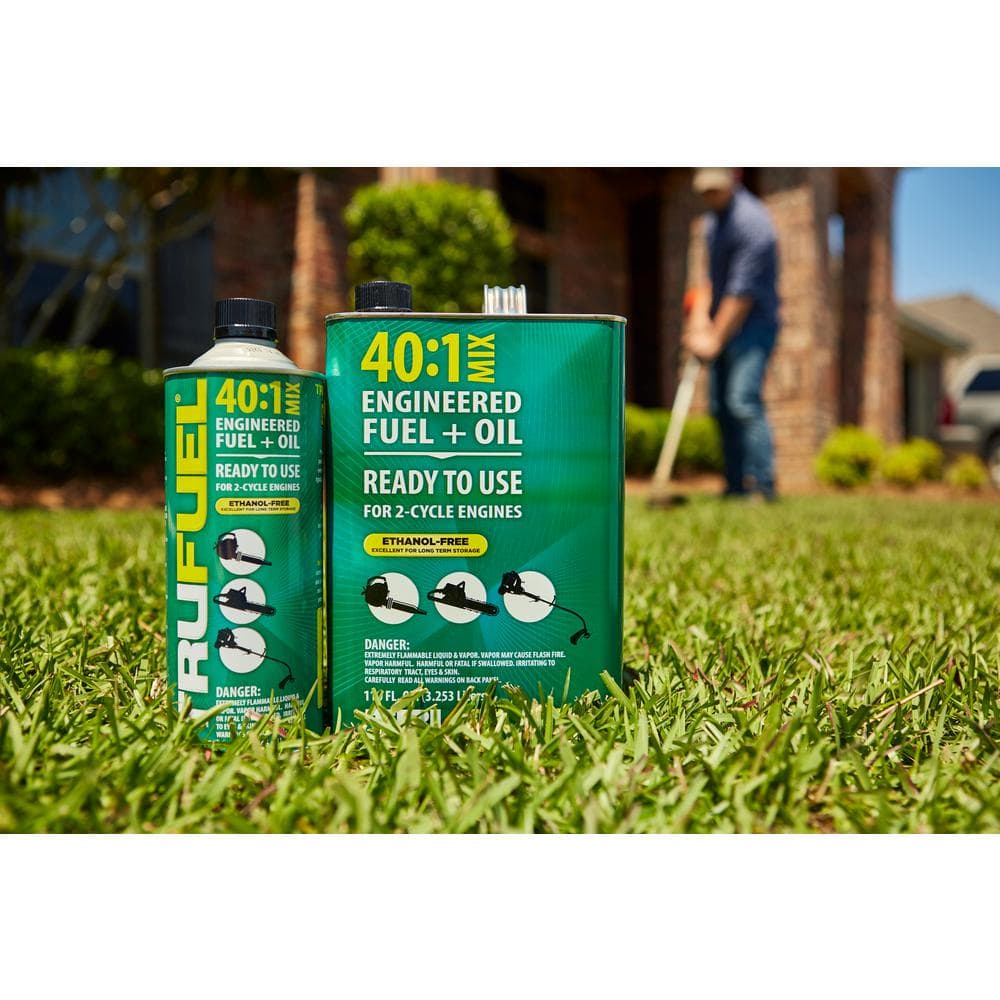 2-Cycle 40:1 Pre-Mixed Fuel and Oil 110 Oz. (1 Pack) - Hercitys
