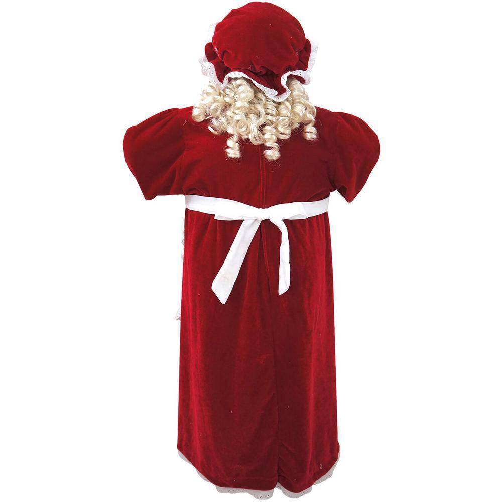 36 in. Christmas Baking Mrs. Claus with Apron, Christmas Cookies, Music and Motion - Hercitys