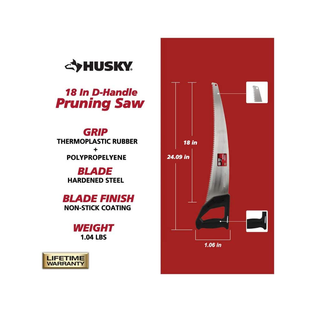 18 in D Handle Pruning Saw - Hercitys