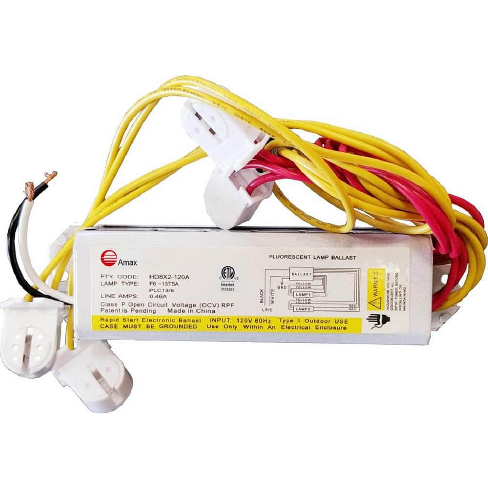 120-Volt 6.63 in. Electronic Ballast 1 Lamp UVF861 - Hercitys