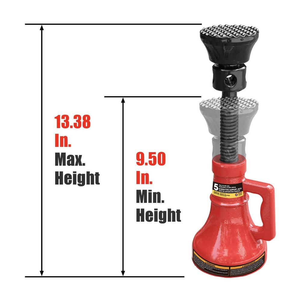 5-Ton Support Screw Jack - Hercitys