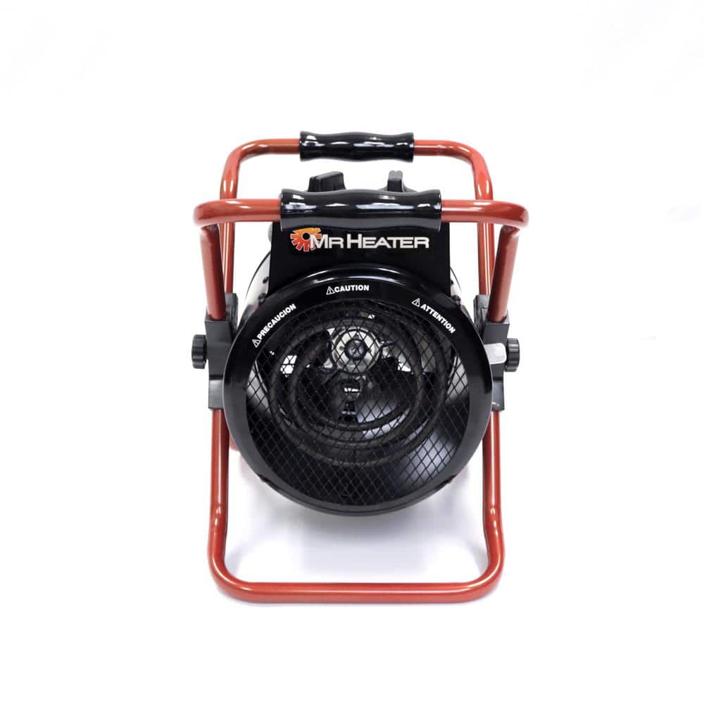 12,286 BTU Forced Air Portable Electric Indoor Furnace with Thermostat - Hercitys