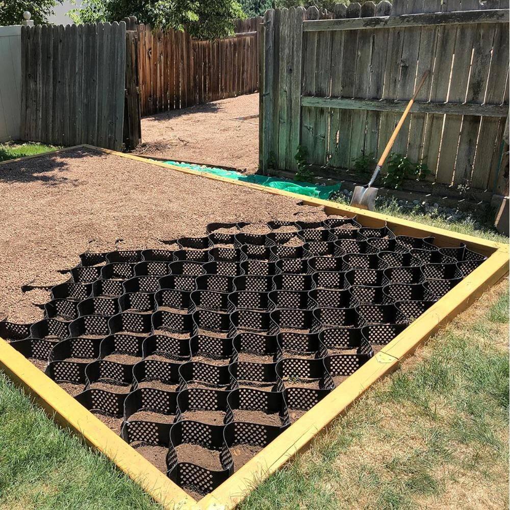 10 in. x 16.5 ft. x 6 in. S Series Plastic Ground Geo Grid Driveway Ground Pavers Geocell - Hercitys