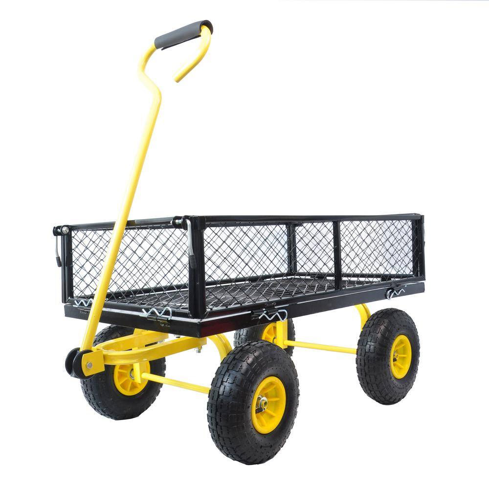 16.75 cu. ft. Metal Garden Cart - Hercitys