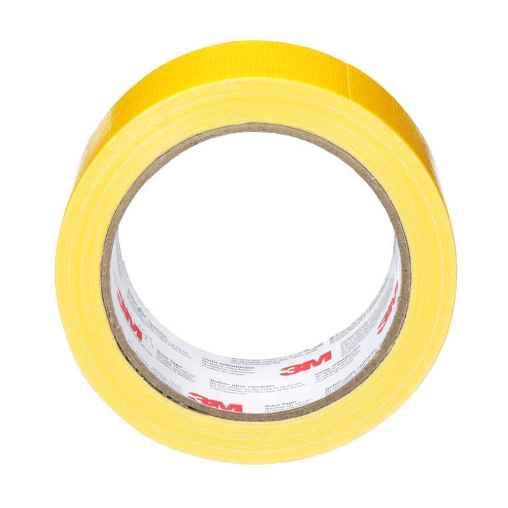 1.88 in. x 20 yds. Yellow Duct Tape (Case of 12) - Hercitys