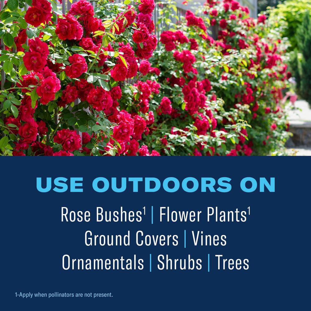 32 oz. Concentrate All-in-One Rose and Flower Insect Killer - Hercitys