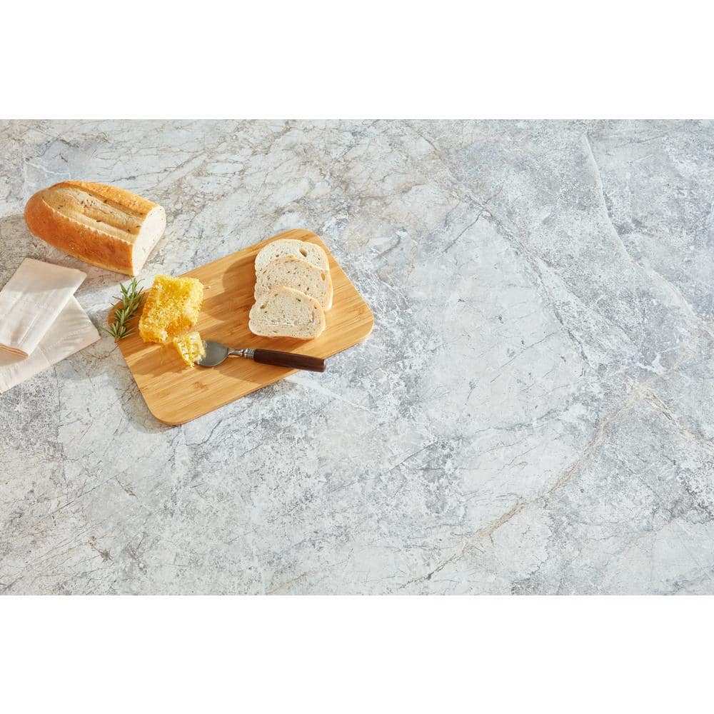 5 ft. x 12 ft. Laminate Sheet in 180fx Mediterranean Marble with Scovato Finish - Hercitys