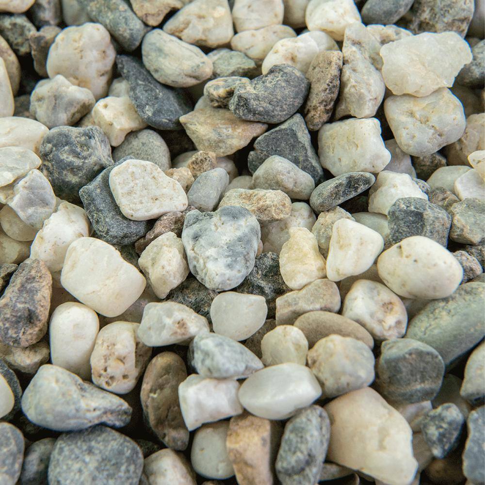 0.25 cu. ft. 3/8 in. Glacier Bagged Landscape Rock and Pebble for Gardening, Landscaping, Driveways and Walkways - Hercitys