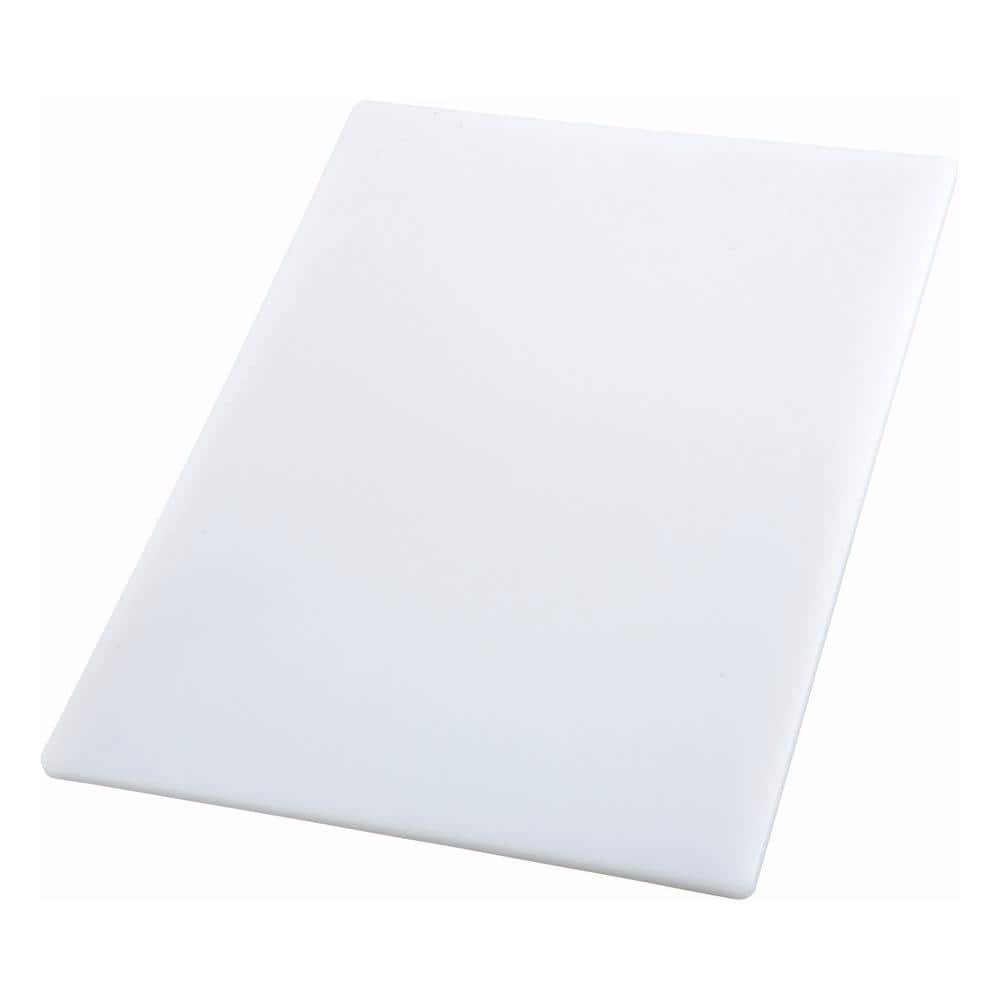 15 in. x 20 in. x 1/2 in., White Cutting Board - Hercitys