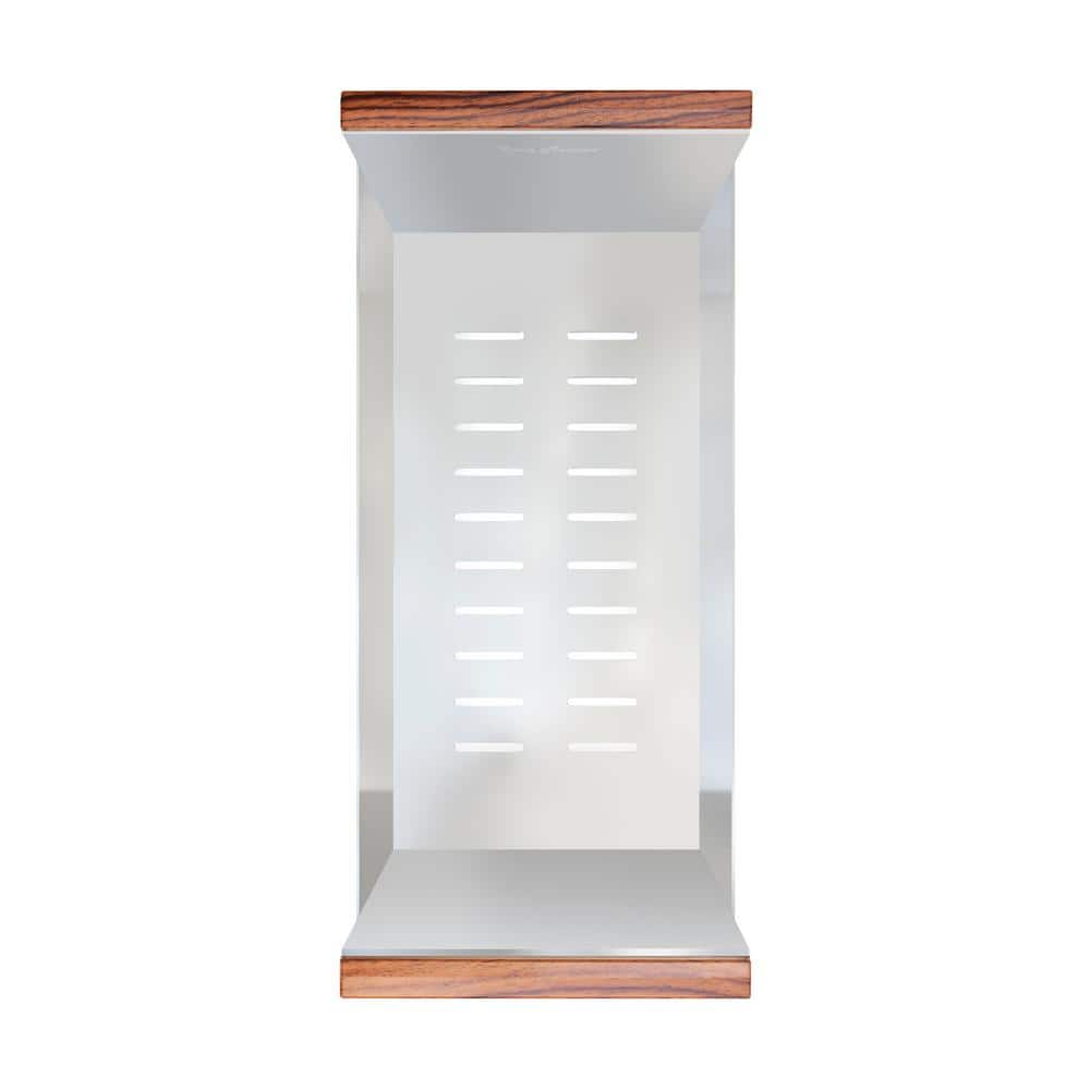 17 in. x 8 in. Stainless Steel Colander - Hercitys