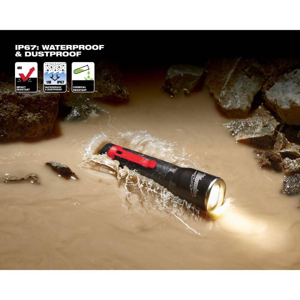 325 Lumens LED Aluminum Flashlight - Hercitys