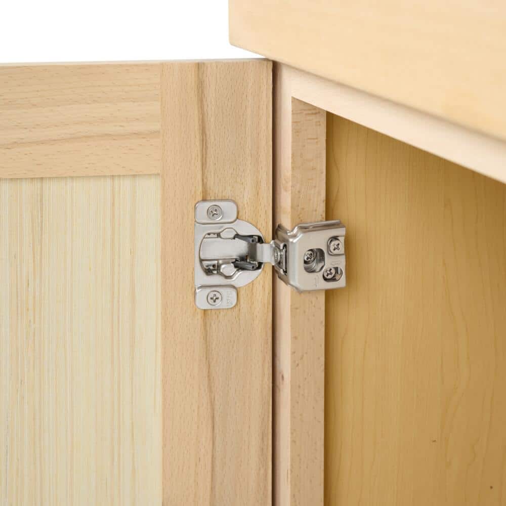 24 in. W x 24 in. D x 34.5 in. H Ready to Assemble Base Kitchen Cabinet in Unfinished with CLICKREADY Technology - Hercitys