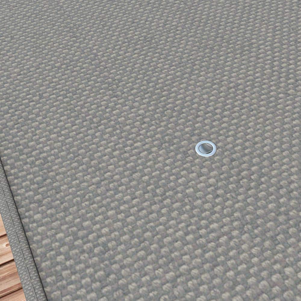 10 ft. x 10 ft. Dark Gray Polyester Fabric Pergola - Hercitys