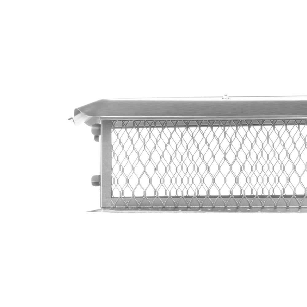 29 in. x 17 in. x 10 in. H Chimney Cap in Stainless Steel - Hercitys