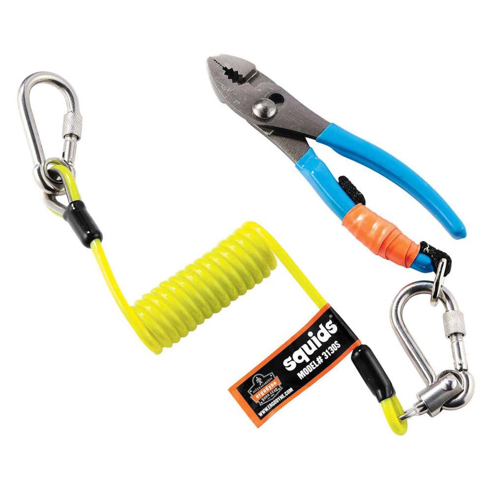 2 lbs. Coiled Cable Tool Lanyard - Hercitys