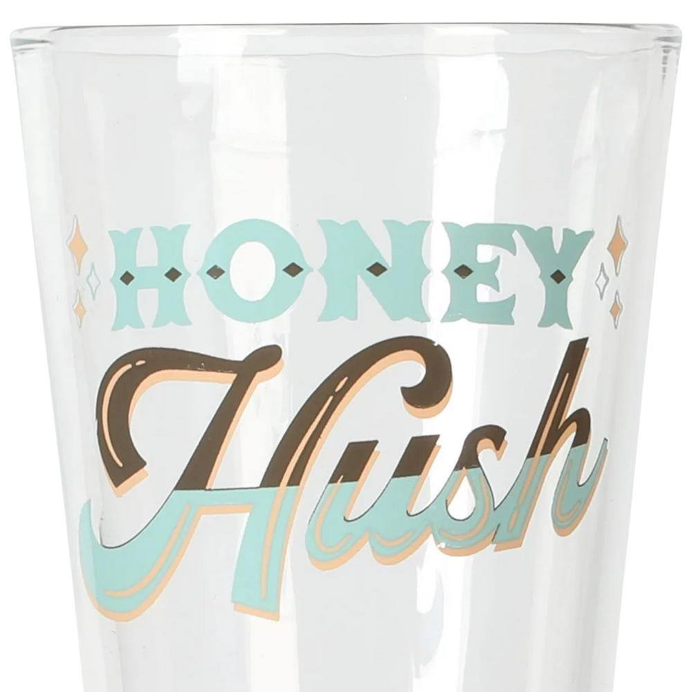 4-Piece 16 oz. Glass Honey Hush Tumbler Set - Hercitys