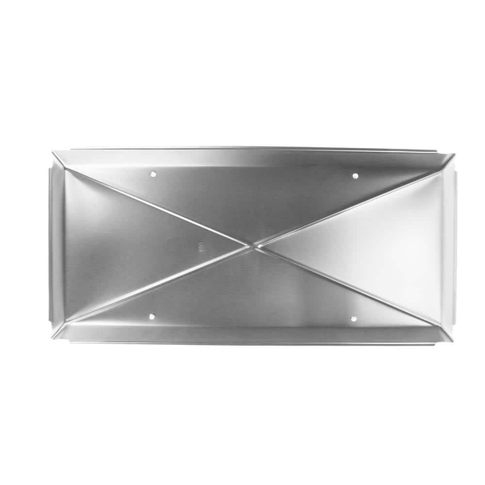14 in. x 10 in. x 8 in. H Chimney Cap in Stainless Steel - Hercitys