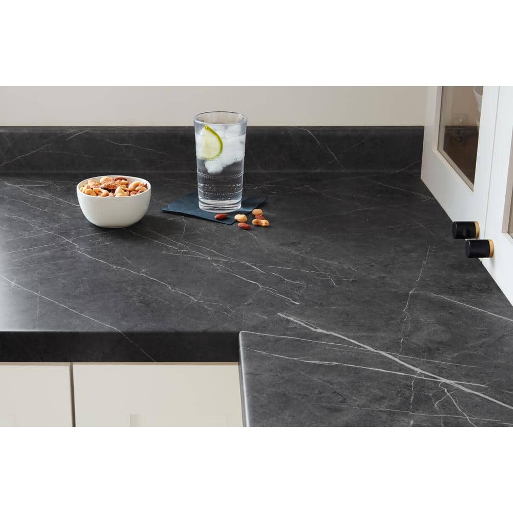 4 ft. x 8 ft. Laminate Sheet in 180fx Ferro Grafite with SatinTouch Finish - Hercitys