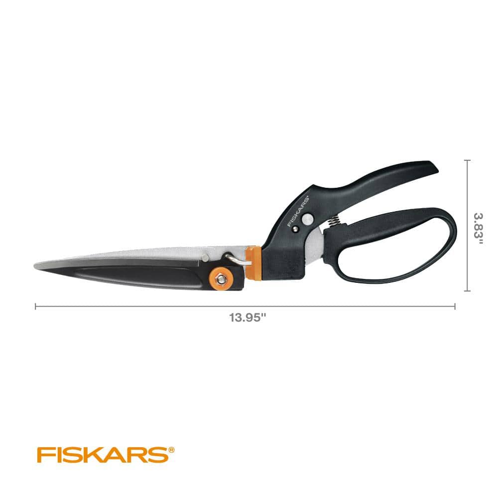 5 in. Steel Rotating Blades Loop-Handled Grass Shears - Hercitys