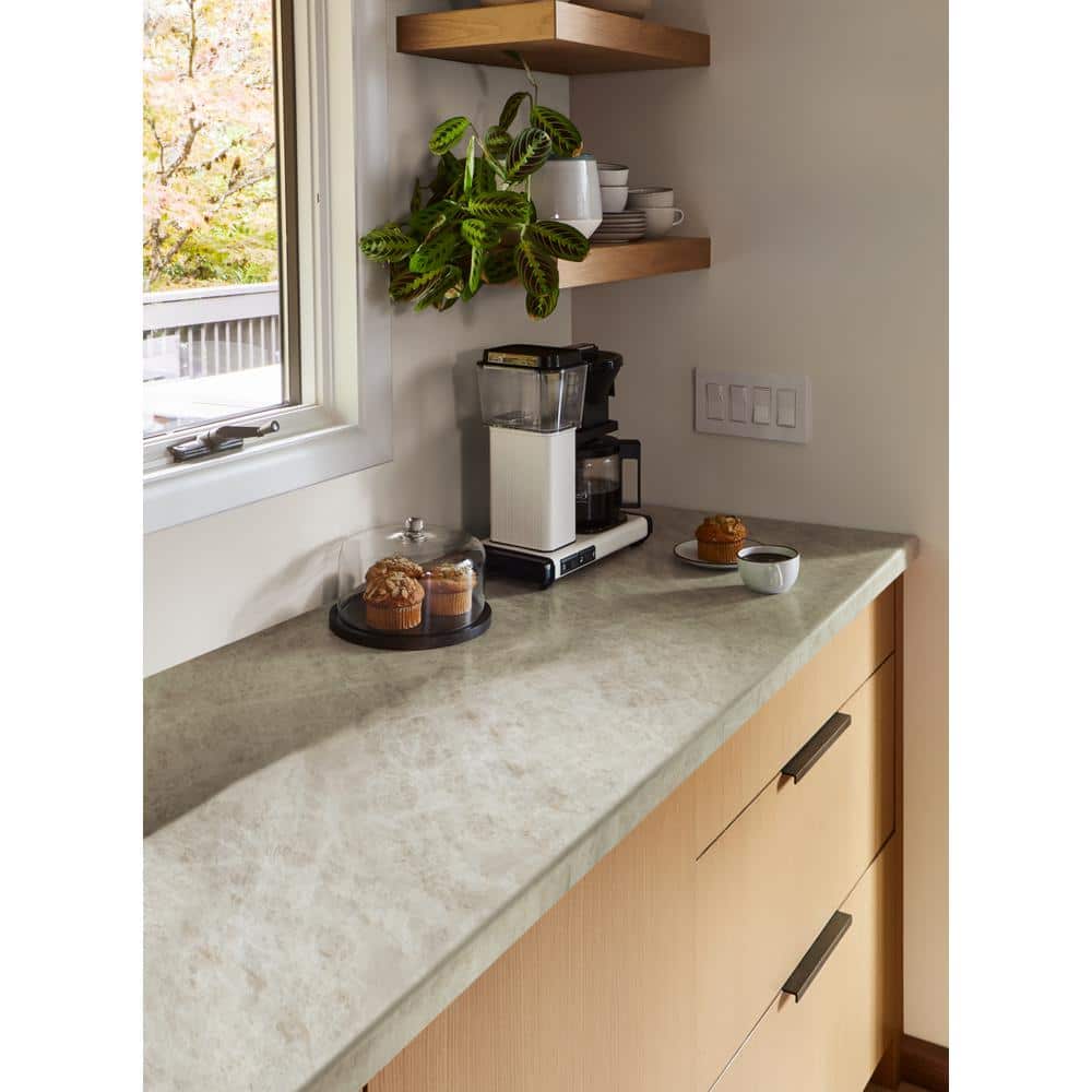 5 ft. x 12 ft. Laminate Sheet in Taj Mahal with Monolith Finish - Hercitys