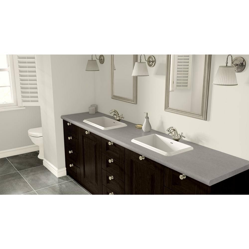 5 ft. x 12 ft. Laminate Sheet in Pressed Linen with Standard Fine Velvet Texture - Hercitys