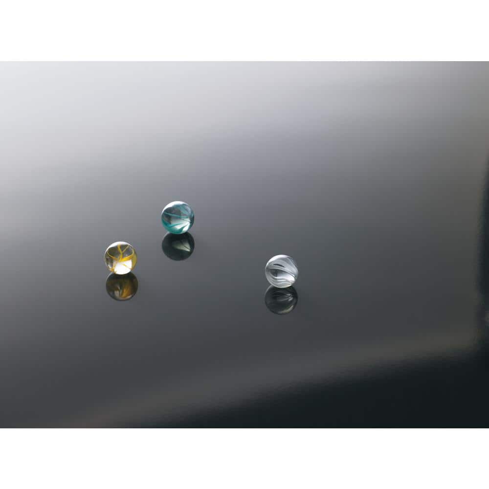 4 ft. x 8 ft. Laminate Sheet in Markerboard Black with Gloss Finish - Hercitys