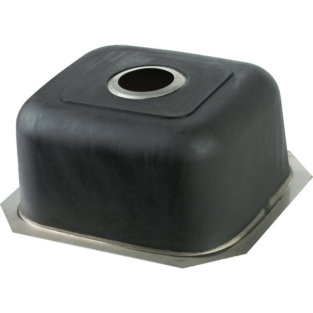 16 in. Undermount Single Bowl 18 Gauge Stainless Steel Kitchen Sink - Hercitys