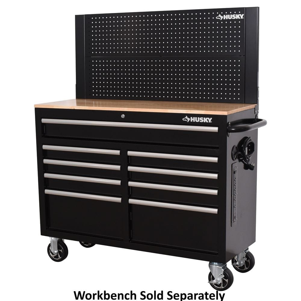 46 in. Black Steel Pegboard Attachment - Hercitys