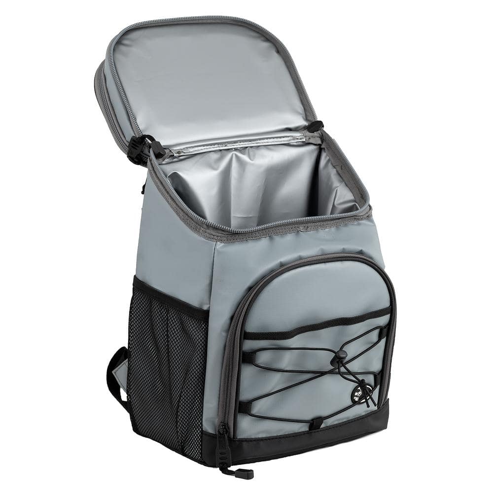 11 in. 16-Can Weather Resistant Backpack Cooler Bag - Hercitys