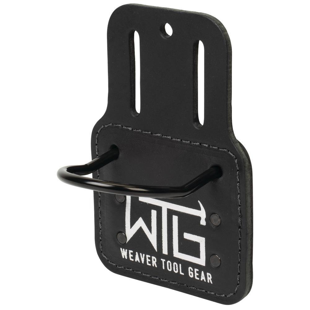2 in. Tool Belt Hammer Holder Leather Black - Hercitys