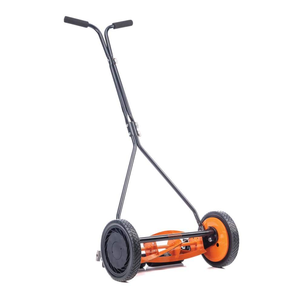 16 in. 4-Blade Manual Walk Behind Reel Lawn Mower - Hercitys