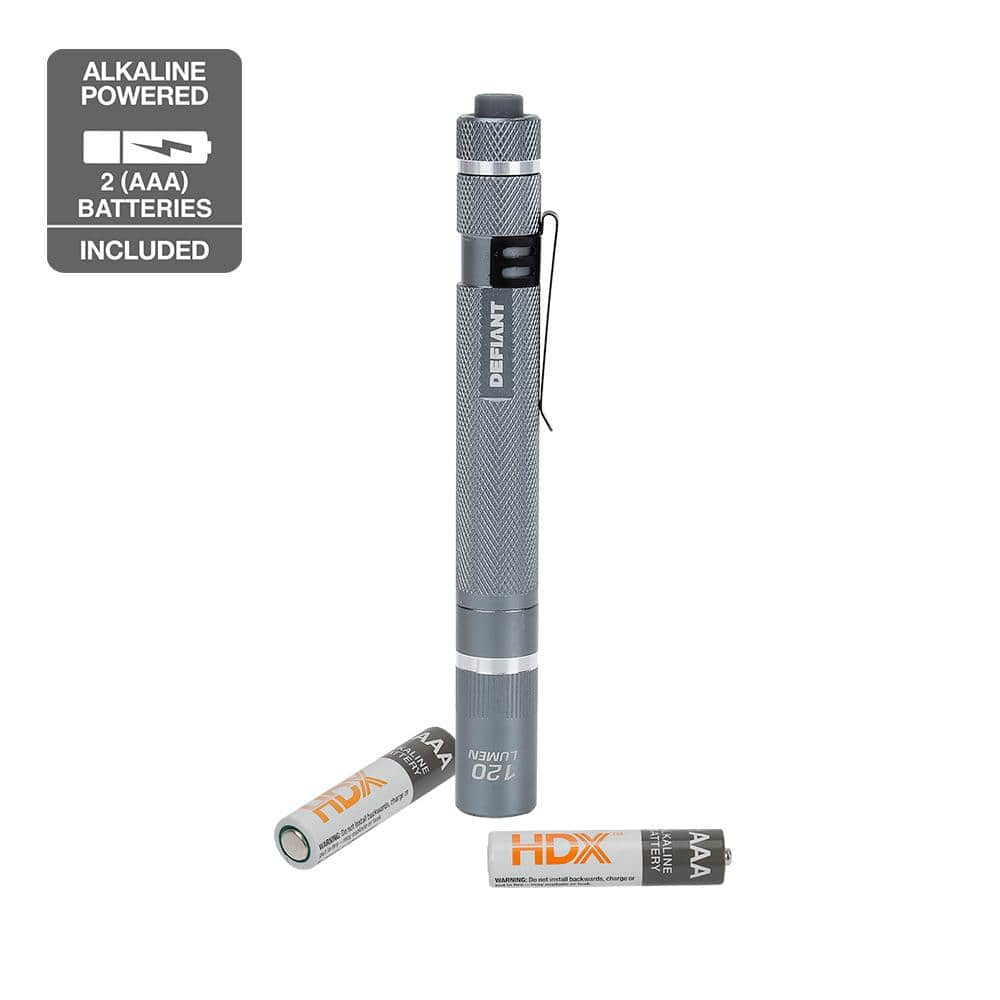 120 Lumens Aluminum Pen Light with UV Function - Hercitys