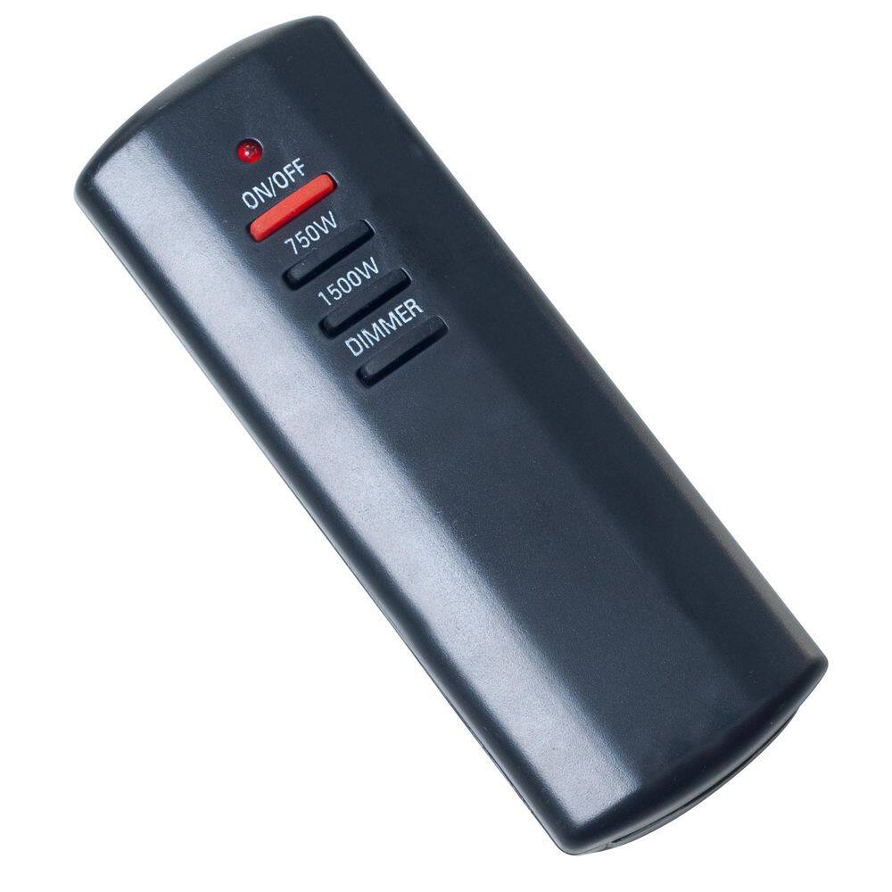 26 in. Glass Panel Wall Mount Electric Fireplace and Remote in Black - Hercitys