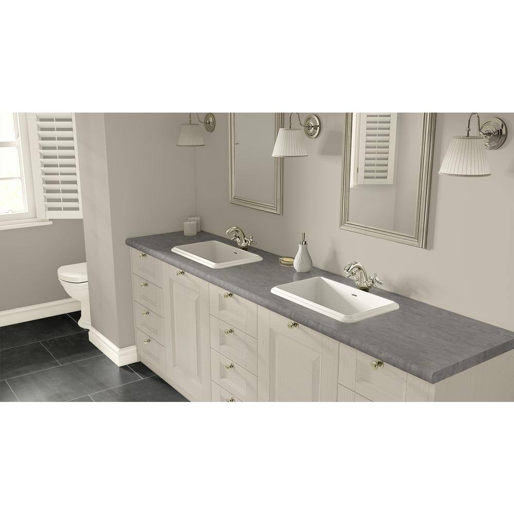 4 ft. x 12 ft. Laminate Sheet in Silver Alchemy with Premium Textured Gloss Finish - Hercitys