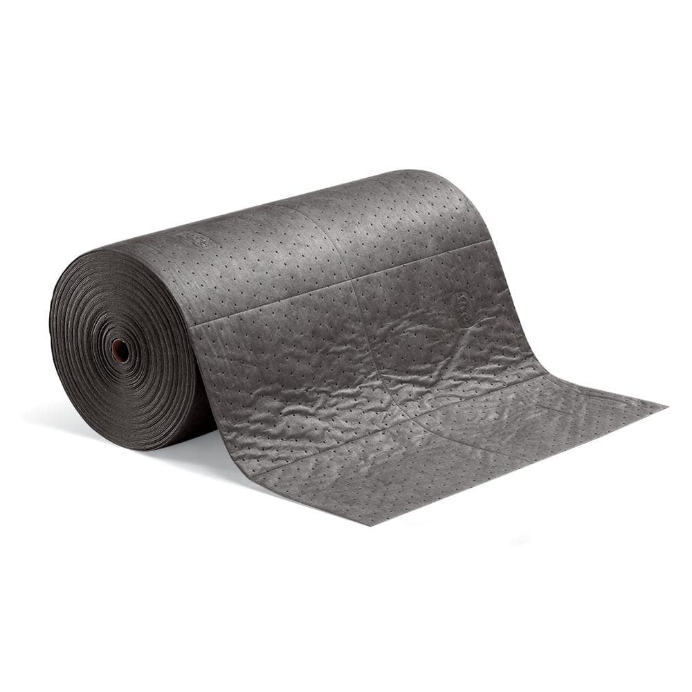 30 in. W x 150 ft. L Roll Universal Medium-Weight Absorbent Mat Roll, Perforated - Hercitys