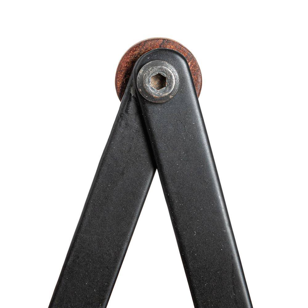 17.5 in. W x 16 in. H x 11 in. D Rectangle Natural Finish Acacia Wood 2 Tier Serving Tray Stand - Hercitys