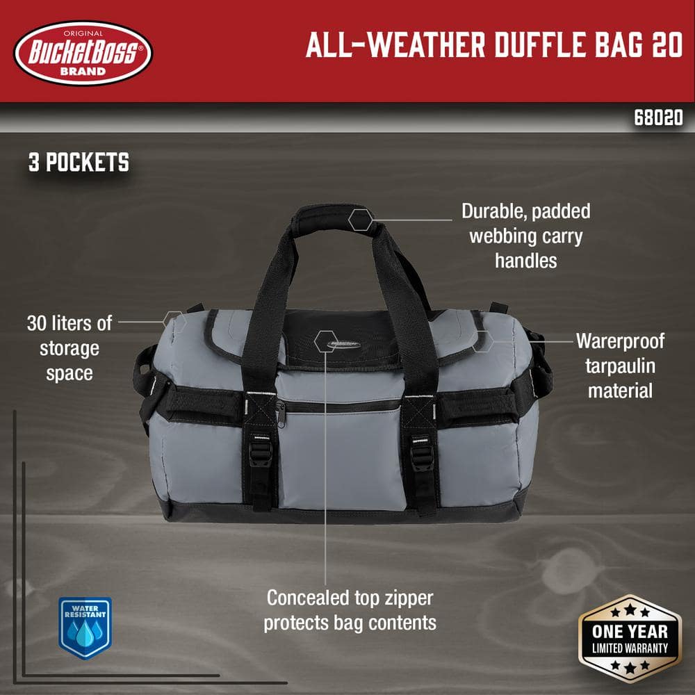 20 in. All-Weather Duffle Tool Bag - Hercitys