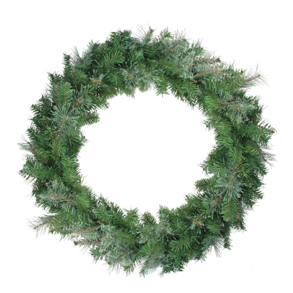 36 in. Mixed Cashmere Pine Artificial Christmas Wreath – Unlit - Hercitys