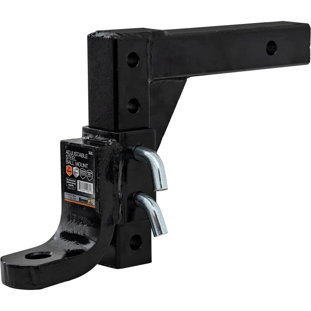4-Position 2 in. Solid Shank Adjustable Ball Mount - Hercitys