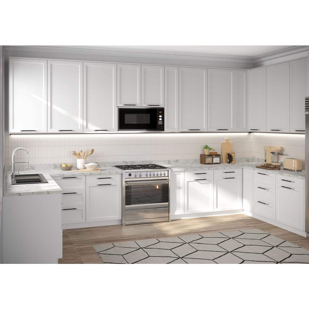 4 ft. L x 1-1/2 in . T Configurable Laminate Countertop in Matte Marmo Eracle with Square Edge - Hercitys