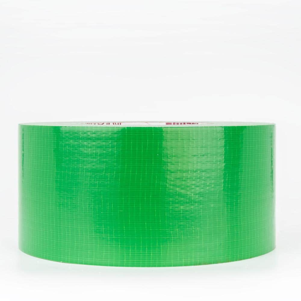 2.83 in. x 60.1 yds. 398 All-Weather Green HVAC Duct Tape - Hercitys