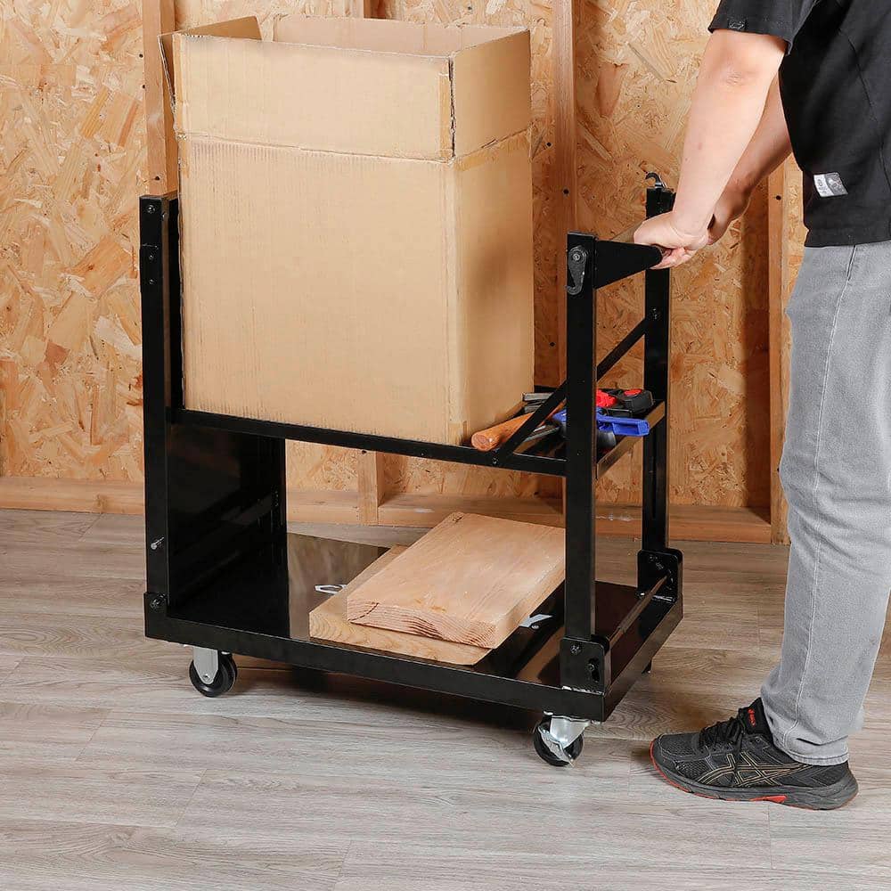 33 in. W Folding Utility Cart - Hercitys