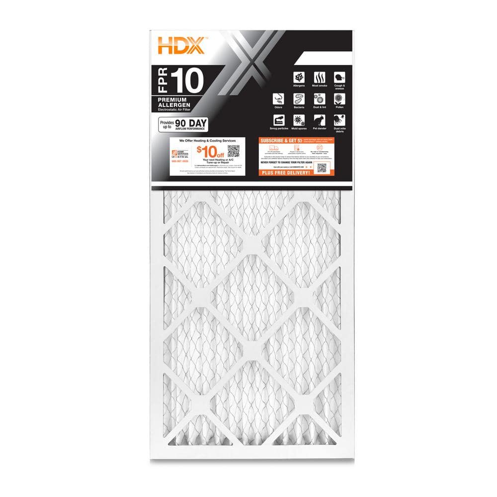 12 in. x 20 in. Premium Pleated Air Filter FPR 10, MERV 13 (12-Pack) - Hercitys