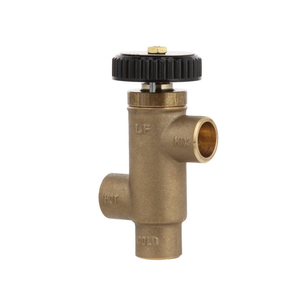 1/2 in. Lead-Free Brass SWT x SWT Tempering Valve - Hercitys