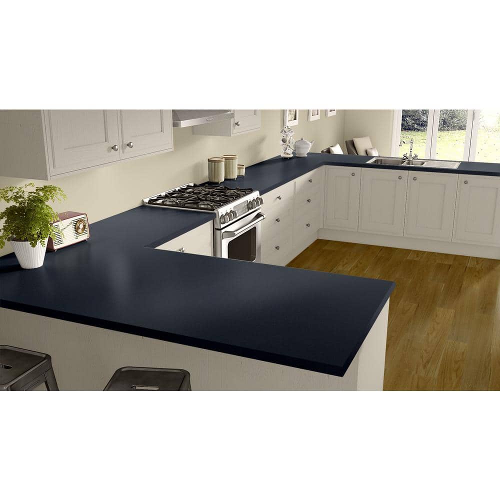 4 ft. x 8 ft. Laminate Sheet in Navy Legacy with Matte Finish - Hercitys