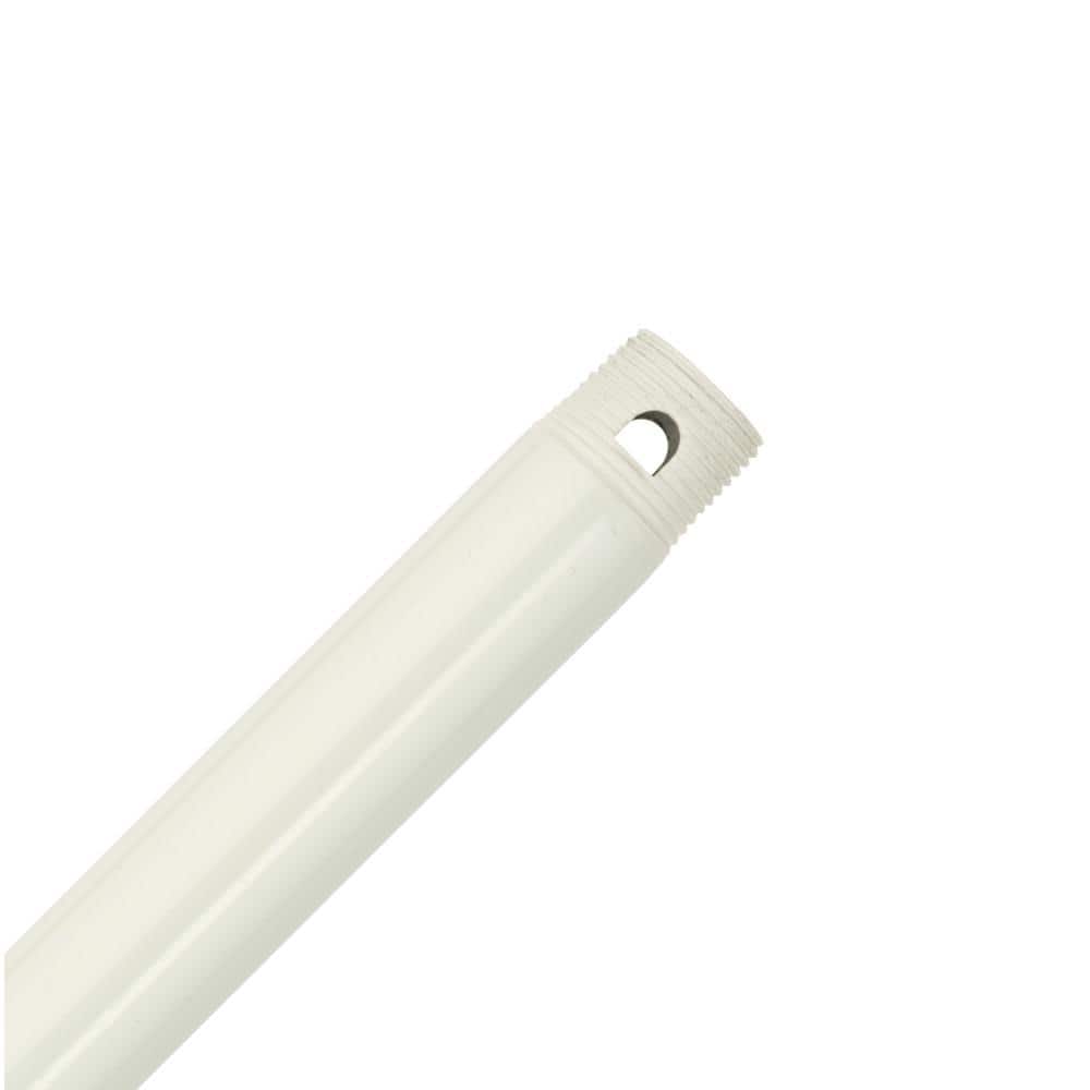 12 in. Fresh White Extension Downrod for 10 ft. Ceilings - Hercitys