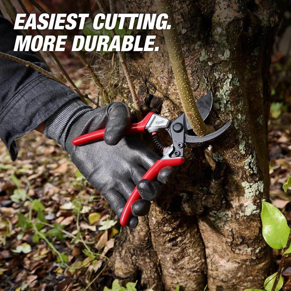 1 in. Cut Capacity High Carbon Steel Blade Bypass Hand Pruner - Hercitys